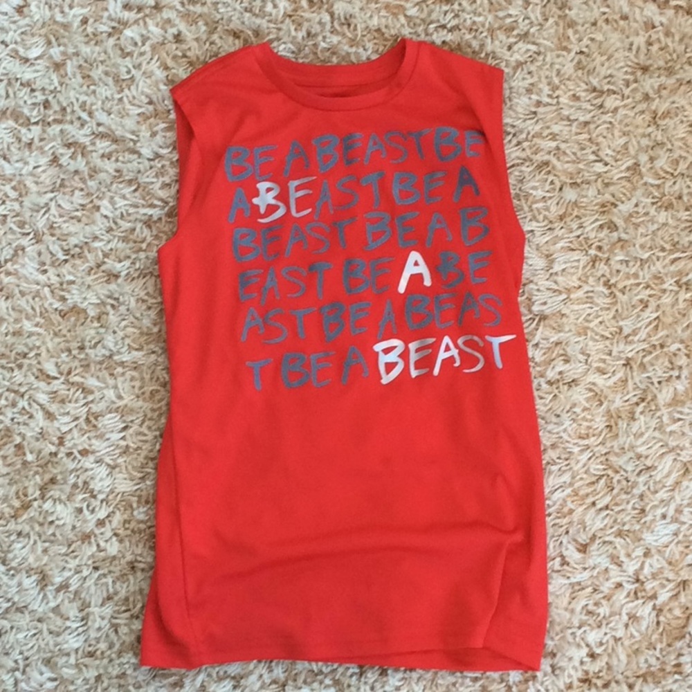 Kids sleeveless T shirt SZ 10-12 kids
